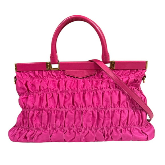 Prada Handbags - PRADA Pink Shoulder Bag